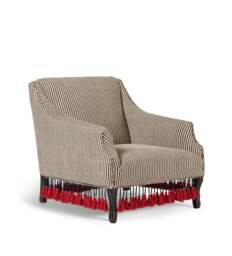 OKA, Tarma Cotton Armchair - Charcoal, Armchair - thumbnail 2