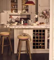 OKA, Weston Bar Stool - Hemp, Bar Stool - thumbnail 1