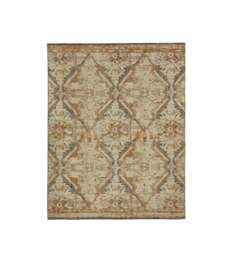 OKA, Delara Rug 244x305cm - Dirty Orange/Blue, Rug - thumbnail 2