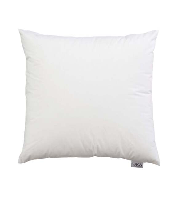 OKA, Duck Feather-Filled Cushion Pad 53x53cm - White, Cushion Pad - image 1
