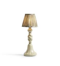 OKA, Torcello Portable Table Lamp Base - Vellum, Table Lamp