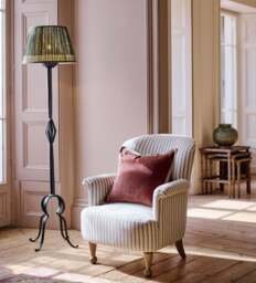 OKA, Clementina Floor Lamp Base - Verdigris, Floor Lamp