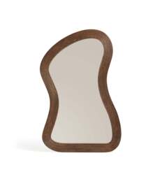 OKA, Leora Floor Standing Mirror - Rattan Brown, Wall Mirror - thumbnail 2