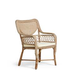 OKA, Tofinho Garden Chair - Natural, Garden Seating - thumbnail 1