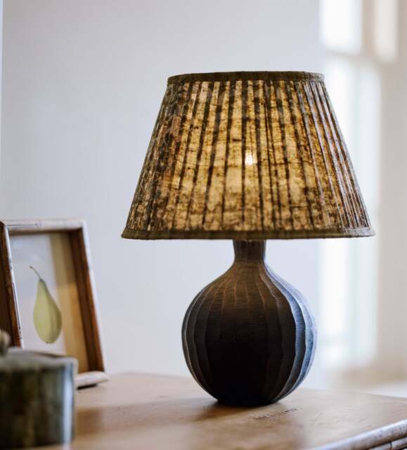 OKA, Anassa Table Lamp Base - Blackened Bronze, Table Lamp - image 1
