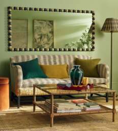 OKA, Nomeko Opus Cotton 3-Seater Sofa - Multi, Sofa - thumbnail 1