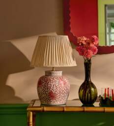 OKA, Gansu Table Lamp Base - Chinese Red, Table Lamp - thumbnail 1