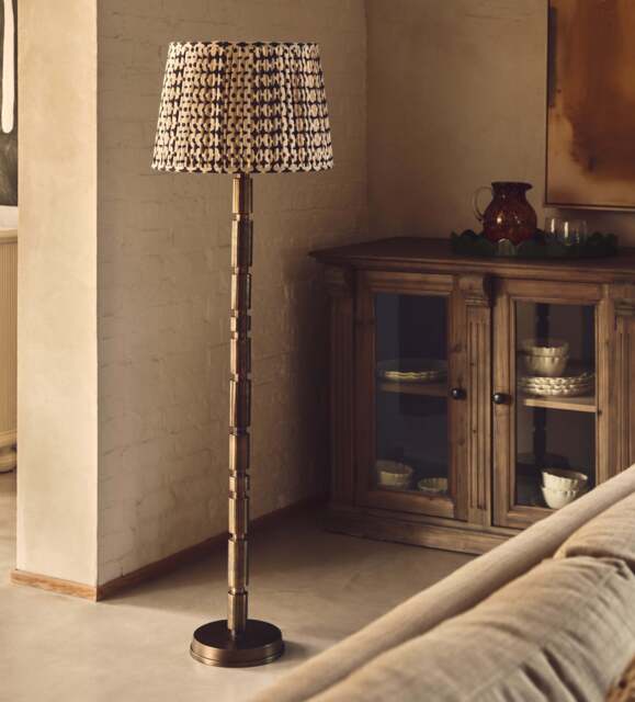 OKA, Jameo Floor Lamp Base - Antique Bronze, Floor Lamp - image 1