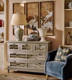 OKA, Herald Chest of Drawers - Warm Grey, Chest of Drawers - thumbnail 1