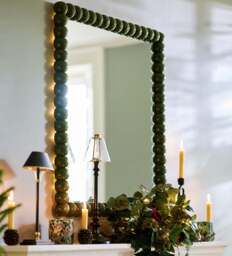 OKA, Bobina Bobble Mirror - Spruce, Wall Mirror
