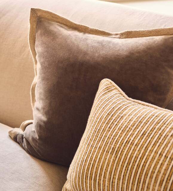 OKA, Isla Cushion Cover - Cotswold Stone, Cushion Cover - image 1