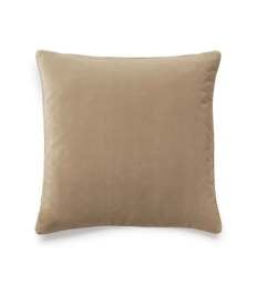 OKA, Plain Velvet Cushion Cover - Porridge, Cushion Cover - thumbnail 1