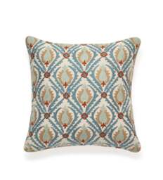 OKA, Cornelia Cushion Cover - Dirty Orange/Blue, Cushion Cover - thumbnail 2