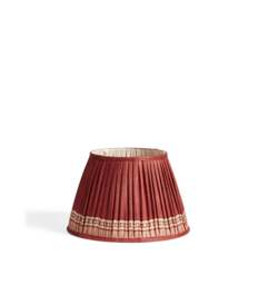 OKA, Longshan Silk Pleated Lampshade 35cm - Blood Orange, Lampshade - thumbnail 2