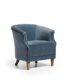 OKA, Balneus Chair - Air Force Blue, Armchair - thumbnail 2