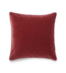 OKA, Plain Velvet Cushion Cover - Blood Orange, Cushion Cover - thumbnail 2