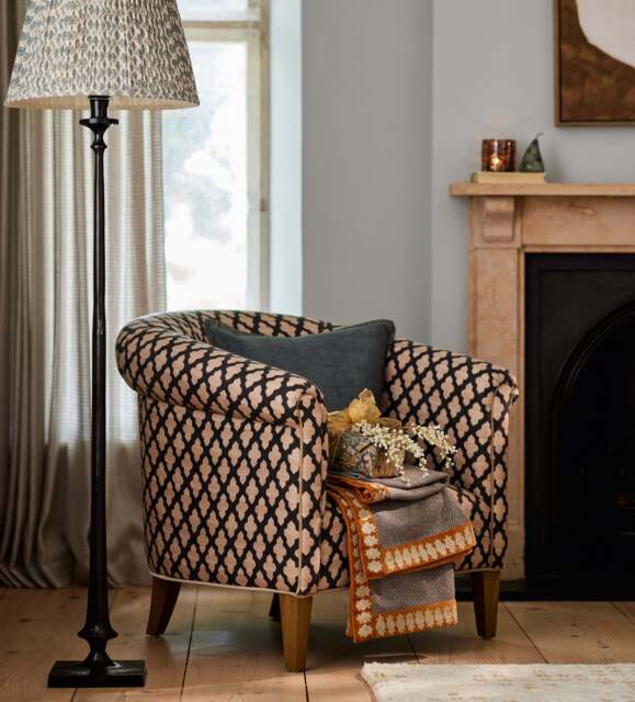 OKA, Nina Floor Lamp Base - Antique Bronze, Floor Lamp - image 1