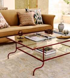 OKA, Yulan Coffee Table - Chinese Red, Coffee Table - thumbnail 1