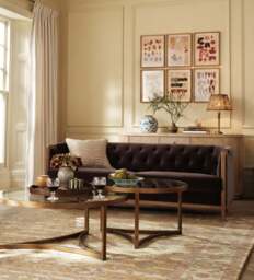 OKA, Venustas 3-Seater Sofa - Gainsborough Grey, Sofa