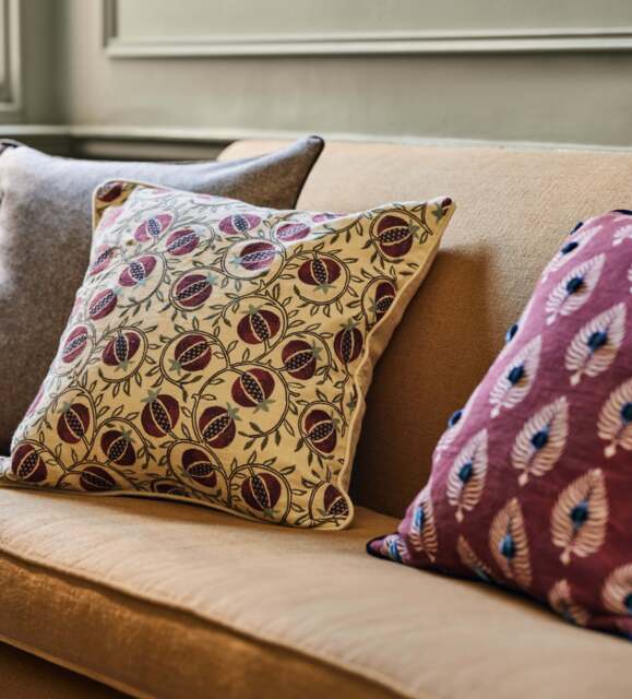 OKA, Melograno Cushion Cover - Blood Orange, Cushion Cover - image 1