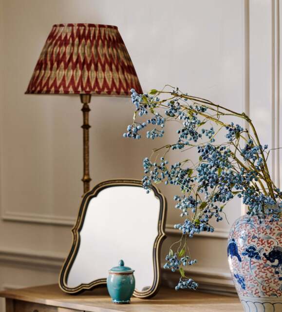 OKA, Argyle Lampshade 45cm - Warm Red, Lampshade - image 1