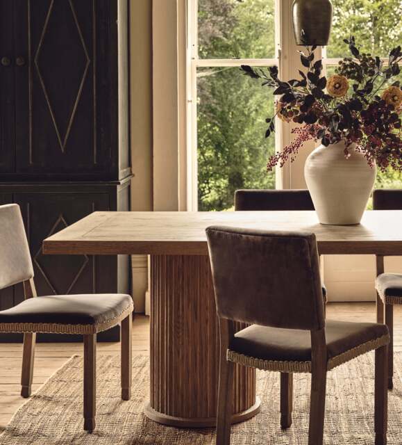 OKA, Marcus Rectangular Dining Table - Large - Weathered Oak, Dining Table - image 1