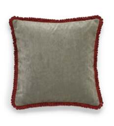 OKA, Elveden Velvet Cushion Cover - Celadon, Cushion Cover - thumbnail 2
