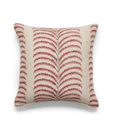 OKA, Areca Cushion Cover - Blood Orange/Air Force Blue, Cushion Cover - thumbnail 2