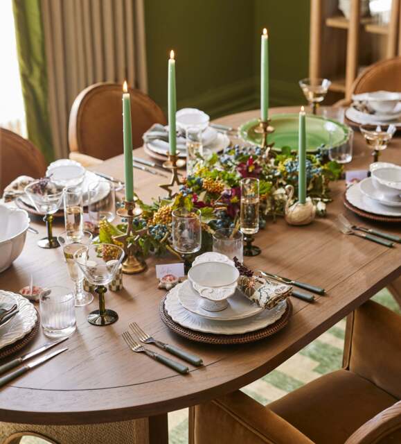 OKA, Balabac Oval Dining Table - Natural, Dining Table - image 1