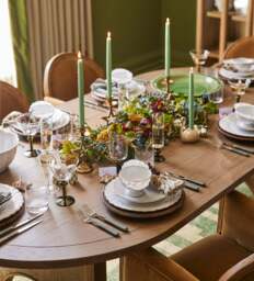 OKA, Balabac Oval Dining Table - Natural, Dining Table - thumbnail 1