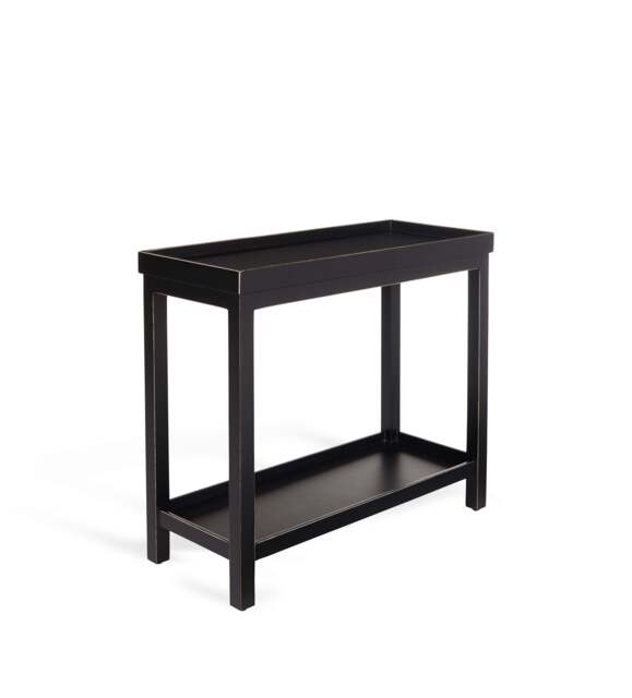 OKA, Jet Side Table - Rubbed Black, Side Table - image 1