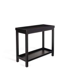 OKA, Jet Side Table - Rubbed Black, Side Table - thumbnail 1