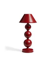 OKA, Triya Wireless Table Lamp and Shade - Red, Table Lamp - thumbnail 2