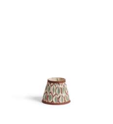 OKA, Chadhana Lampshade 17cm - Warm Red & Dark Seafoam, Lampshade - thumbnail 2