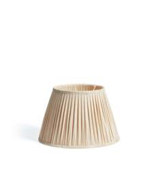 OKA, Archibald Pleated Linen Lampshade 35cm - Oyster, Lampshade - thumbnail 2