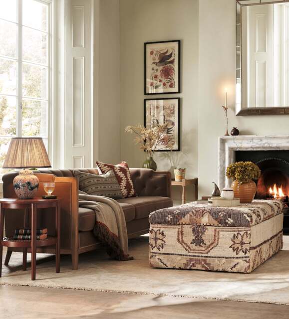 OKA, Venustas 3-Seater Sofa - Flaxen, Sofa - image 1