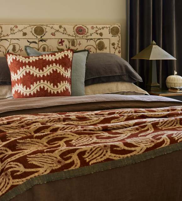 OKA, Muhibbi Throw - Earthy Red, Throw - image 1