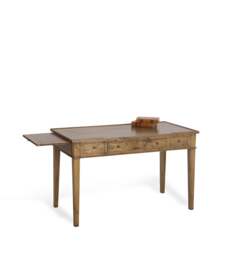 OKA, Chinon Antique Oak Desk - Oak, Desk - thumbnail 2