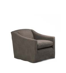 OKA, COVER ONLY - Egerton Stonewash Linen Loose Cover for Armchair - Walnut, MTO Sofa Loose Cover - thumbnail 2