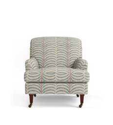 OKA, Coleridge Areca Linen Armchair - Seafoam, Armchair - thumbnail 1