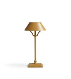 OKA, Mini Grisewood Wireless Table Lamp and Shade - Indian Yellow, Table Lamp - thumbnail 2