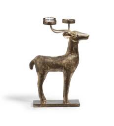 OKA, Charborough Tealight Holder - Rubbed Bronze, Candle Holder