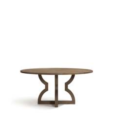 OKA, Kaishu Round Dining Table - Watered Grey, Dining Table - thumbnail 2