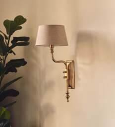 OKA, Dover Wall Lamp - Antique Brass, Wall Lamp