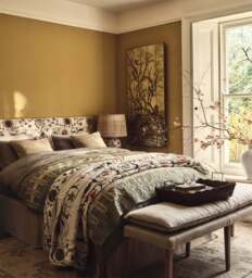 OKA, Sheki Headboard - King Size - Olive, Headboard - thumbnail 1