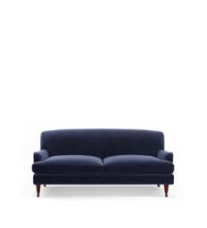 OKA, Coleridge Velvet 3-Seater Sofa - Sapphire, Sofa - thumbnail 2