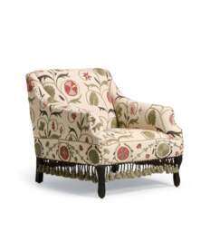 OKA, Tarma Sheki Cotton Armchair - Olive, Armchair - thumbnail 2