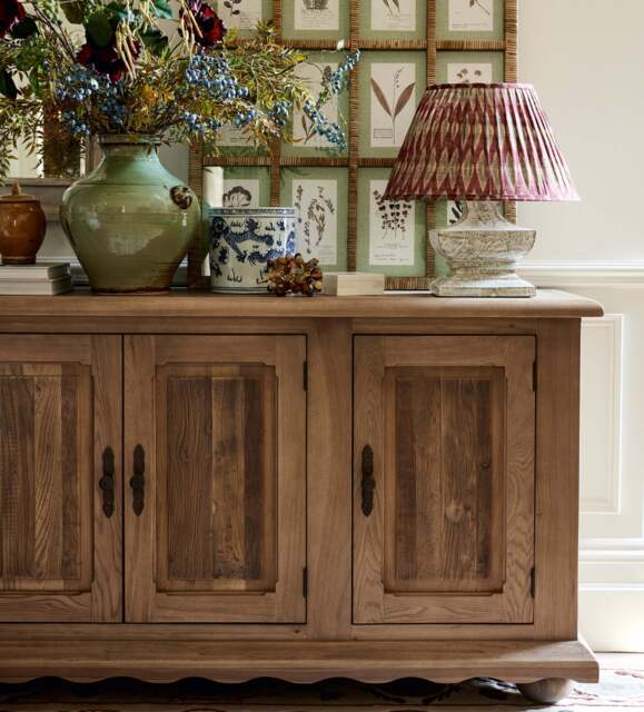 OKA, Lowenna Sideboard - Natural Recycled Elm, Sideboard - image 1