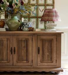 OKA, Lowenna Sideboard - Natural Recycled Elm, Sideboard - thumbnail 1