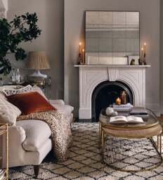OKA, Sedgwick Mirror - Antiqued Glass, Wall Mirror - thumbnail 1